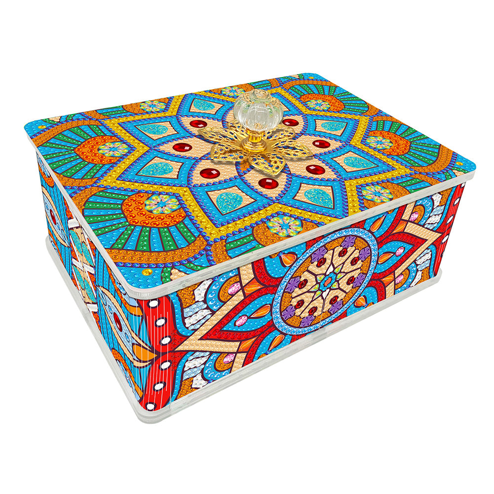 Mandala Diamond Painting Storage Box Diamond Painting Holder Case for Art Crafts