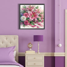 Load image into Gallery viewer, Diamond Painting - Partial Special Shaped - Lily (40*40CM)
