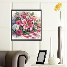 Load image into Gallery viewer, Diamond Painting - Partial Special Shaped - Lily (40*40CM)
