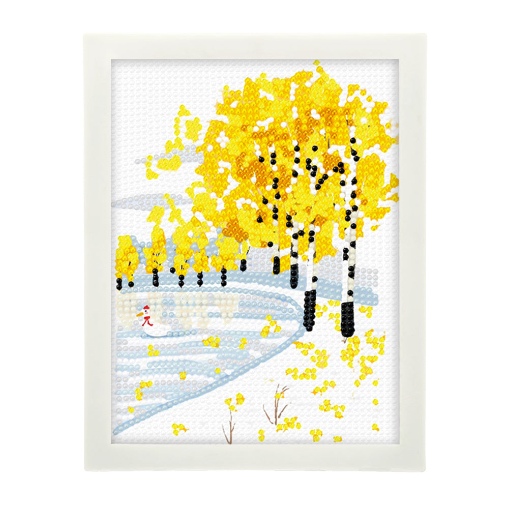 Landscape Rhinestones Diamond Painting Full Drill Diamond Painting for Beginners