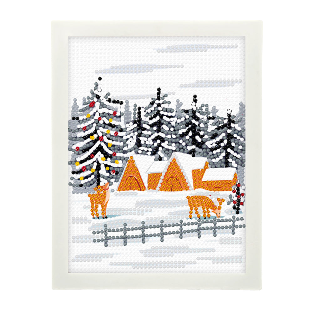 Landscape Rhinestones Diamond Painting Full Drill Diamond Painting for Beginners