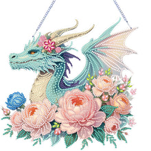 Load image into Gallery viewer, Acrylic Special Shape Bird Flower Diamond Painting Decor DIY Diamond Art Pendant
