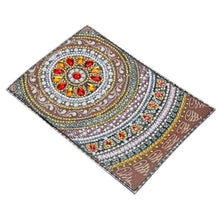 Load image into Gallery viewer, Special Shape Flower DIY Diamond Passport Case PU Diamond Art Passport Protector
