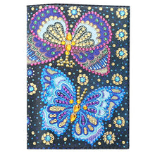 Load image into Gallery viewer, Special Shape Flower DIY Diamond Passport Case PU Diamond Art Passport Protector
