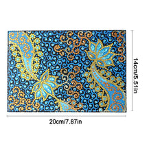 Load image into Gallery viewer, Special Shape Flower DIY Diamond Passport Case PU Diamond Art Passport Protector
