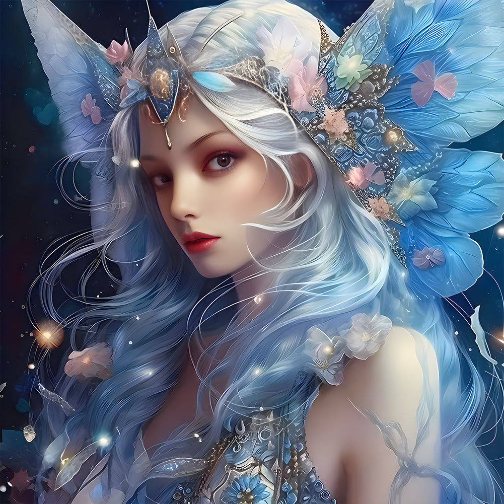 Diamond Painting - Full Round - Elf Girl (40*40CM)