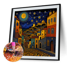 Load image into Gallery viewer, Diamond Painting - Full Round - colorful house (40*40CM)
