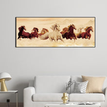 Load image into Gallery viewer, Diamond Painting - Full Round - Eight horses (80*30CM)

