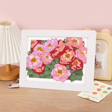 Load image into Gallery viewer, Flower Full Drill Diamond Painting 5D DIY Diamond Painting Craft Diamond Art Kit
