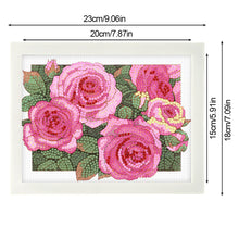 Load image into Gallery viewer, Flower Full Drill Diamond Painting 5D DIY Diamond Painting Craft Diamond Art Kit
