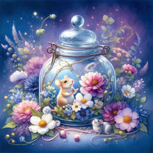 Load image into Gallery viewer, AB Diamond Painting - Full Square - Hamster (30*30CM)
