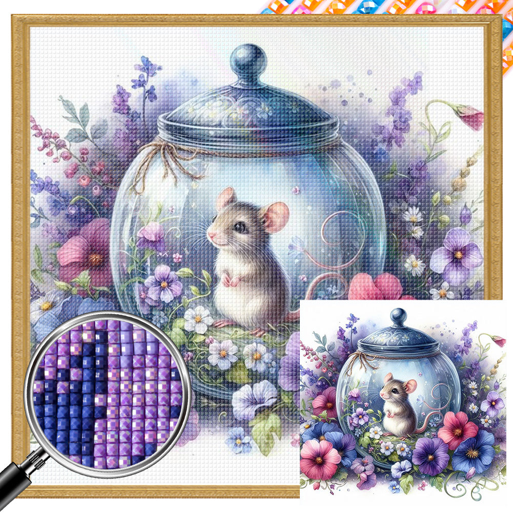 AB Diamond Painting - Full Square - Hamster (30*30CM)