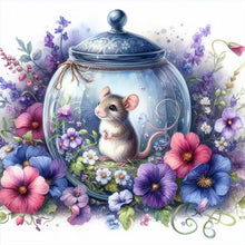 Load image into Gallery viewer, AB Diamond Painting - Full Square - Hamster (30*30CM)
