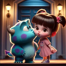 Load image into Gallery viewer, Diamond Painting - Full Round - Monsters Inc. cartoon characters (40*40CM)
