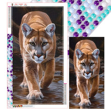 Load image into Gallery viewer, Diamond Painting - Full Round - Cougar (45*85CM)
