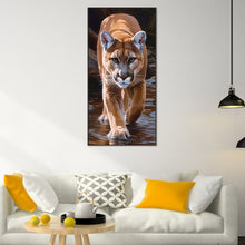 Load image into Gallery viewer, Diamond Painting - Full Round - Cougar (45*85CM)
