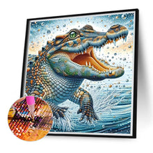 Load image into Gallery viewer, Diamond Painting - Full Round - Crocodile (40*40CM)
