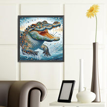 Load image into Gallery viewer, Diamond Painting - Full Round - Crocodile (40*40CM)
