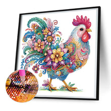 Load image into Gallery viewer, Diamond Painting - Partial Special Shaped - Chicken (30*30CM)
