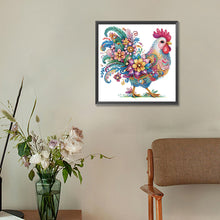 Load image into Gallery viewer, Diamond Painting - Partial Special Shaped - Chicken (30*30CM)
