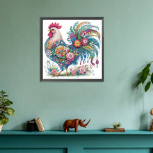 Load image into Gallery viewer, Diamond Painting - Partial Special Shaped - Chicken (30*30CM)
