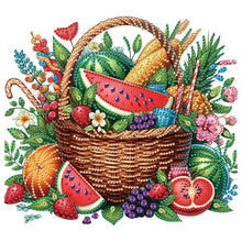 Load image into Gallery viewer, Diamond Painting - Partial Special Shaped - Summer fruit (30*30CM)
