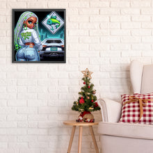 Load image into Gallery viewer, Diamond Painting - Full Round - Girl Pisces (30*30CM)
