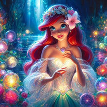 Load image into Gallery viewer, Diamond Painting - Full Round - Princess Ariel (40*40CM)
