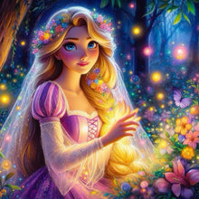 Load image into Gallery viewer, Diamond Painting - Full Round - Princess Rapunzel (40*40CM)
