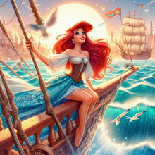 Load image into Gallery viewer, Diamond Painting - Full Round - Princess Ariel (40*40CM)
