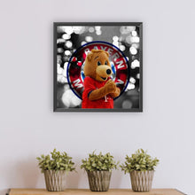 Load image into Gallery viewer, Diamond Painting - Full Round - FC Bayern mascot Bernie Bear (30*30CM)
