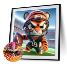 Load image into Gallery viewer, Diamond Painting - Full Round - Cincinnati Bengals Football (30*30CM)
