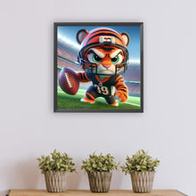 Load image into Gallery viewer, Diamond Painting - Full Round - Cincinnati Bengals Football (30*30CM)
