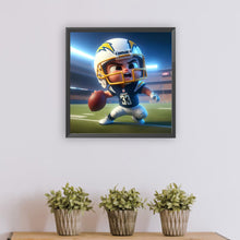 Load image into Gallery viewer, Diamond Painting - Full Round - Los Angeles Chargers (30*30CM)
