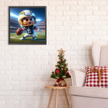 Load image into Gallery viewer, Diamond Painting - Full Round - Los Angeles Chargers (30*30CM)
