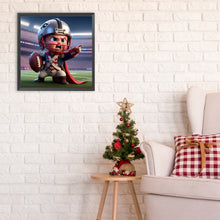 Load image into Gallery viewer, Diamond Painting - Full Round - Dallas Cowboys Football (30*30CM)
