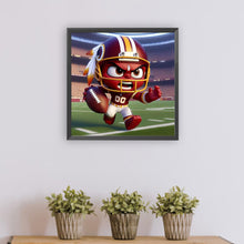 Load image into Gallery viewer, Diamond Painting - Full Round - Washington Redskins Football (30*30CM)
