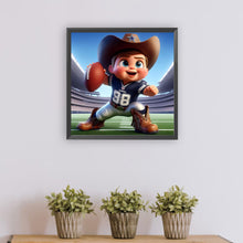 Load image into Gallery viewer, Diamond Painting - Full Round - New England Patriots Football (30*30CM)
