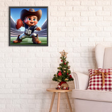 Load image into Gallery viewer, Diamond Painting - Full Round - New England Patriots Football (30*30CM)
