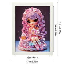 Load image into Gallery viewer, Girl Diamond Art Painting Kits with Frame Cartoon Characters Diamond Art Kits
