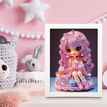Load image into Gallery viewer, Girl Diamond Art Painting Kits with Frame Cartoon Characters Diamond Art Kits
