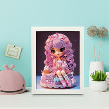 Load image into Gallery viewer, Girl Diamond Art Painting Kits with Frame Cartoon Characters Diamond Art Kits

