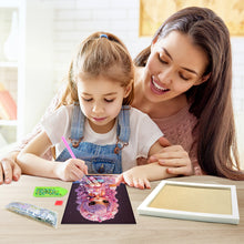 Load image into Gallery viewer, Girl Diamond Art Painting Kits with Frame Cartoon Characters Diamond Art Kits
