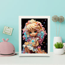 Load image into Gallery viewer, Girl Diamond Art Painting Kits with Frame Cartoon Characters Diamond Art Kits
