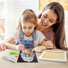 Load image into Gallery viewer, Girl Diamond Art Painting Kits with Frame Cartoon Characters Diamond Art Kits
