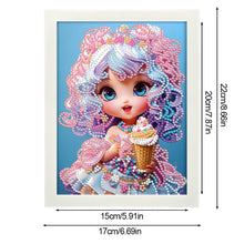 Load image into Gallery viewer, Girl Diamond Art Painting Kits with Frame Cartoon Characters Diamond Art Kits
