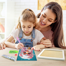 Load image into Gallery viewer, Girl Diamond Art Painting Kits with Frame Cartoon Characters Diamond Art Kits
