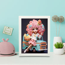 Load image into Gallery viewer, Girl Diamond Art Painting Kits with Frame Cartoon Characters Diamond Art Kits
