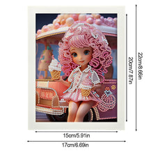 Load image into Gallery viewer, Girl Diamond Art Painting Kits with Frame Cartoon Characters Diamond Art Kits
