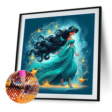 Load image into Gallery viewer, Diamond Painting - Full Round - Disney Princess Jasmine (40*40CM)
